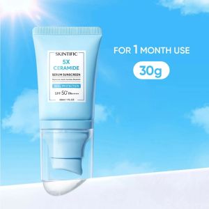 SKINTIFIC 5X Ceramide Series || Low pH Cleanser || Soothing Toner || Barrier Moisturizer Gel || Serum Sunscreen