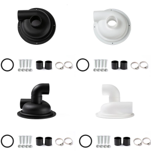 Vacuum Dust Separator Cyclones Separator Lid with Elbow Replace Woodworking Reusable Cyclones Cyclones Cover