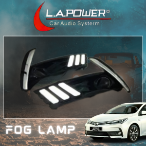 TOYOTA COROLLA ALTIS 2017-2019 FOG LAMP DRL DAYLIGHT LED