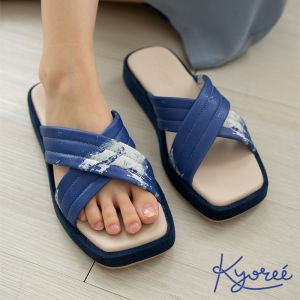Kyoree Fuji Sandal Wanita Platform - Sandal Printing