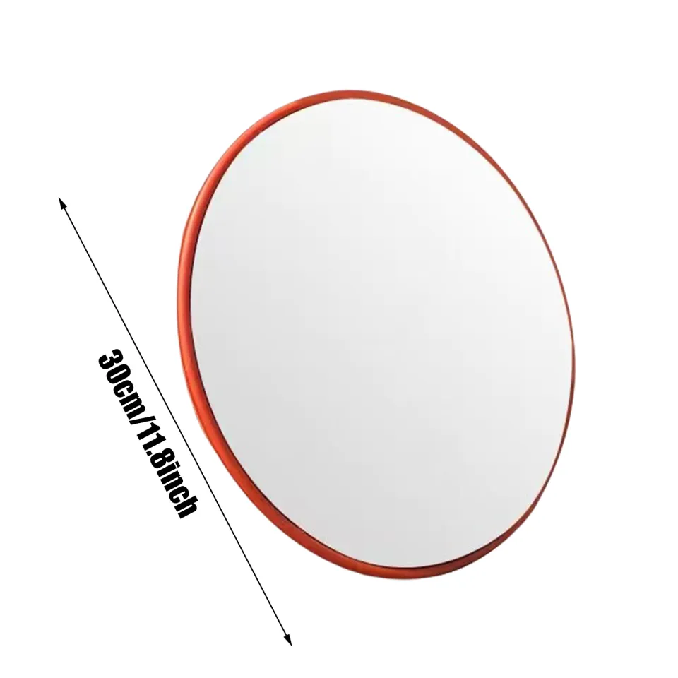 12 inch Convex Mirror Outdoor with Adjustable Wall Fixing Bracket