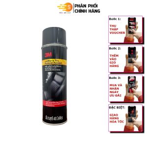 Chai xịt bảo dưỡng phục hồi ghế da và vỏ xe ô tô cao cấp Extreme 3M 39041A 400ml - làm sạch chuyên sâu bảo dưỡng da
