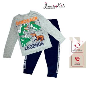 Đồ bộ bé trai bộ bé trai dài tay size đại cotton Jennie kids J100