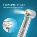 NICEDEN Nha khoa Hand piece Tốc độ cao Shadowless 5 bóng đèn LED Nút nhấn 5 Nước phun E máy phát điện Gốm mang gốm Rotor Cung cấp nha khoa. 