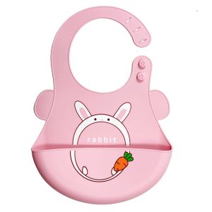 SLABBER SILIKON Celemek Makan Bayi Baby BIB Slabber Full Silikon Sleber Silikon Anak