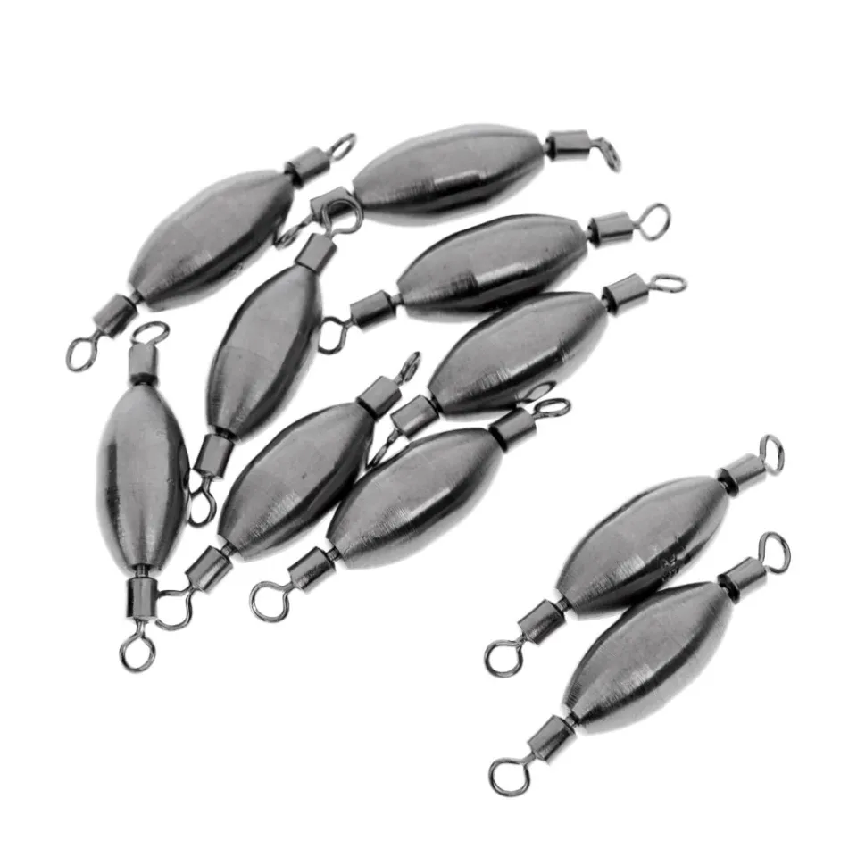 LazaraLife 10 Pieces Rig Bass Fishing Weights for Fishing Sinkers