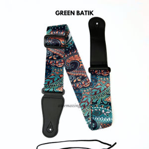 Tali Strap Gitar Akustik Elektrik Bass Panjang Premium / Guitar Strap Adjustable