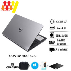 Laptop Dell Inspiron 5547 mẫu zin cao cấp Core i7 Ram 4gb Ổ cứng SSD 128gb màn hình 15.6HD các rời VGA laptop văn phòng lướt 99% zin.