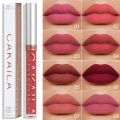 Long Lasting Velvet Matte Nude Brown Lip Gloss Waterproof Liquid Lipstick Lips Makeup Women Beauty Red Non-stick Cup Lip Gloss. 