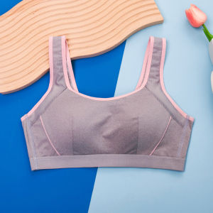 【S.mart】9-18years teen-targeted girls cutton wireless sports bra Youth puberty Underwear