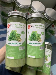 1kg bột rau má sấy lạnh nguyên chất (2 hộp 500g) bột rau củ sấy lạnh thanh nhiệt chất lượng thơm ngon thanh nhiệt mát mẻ HN