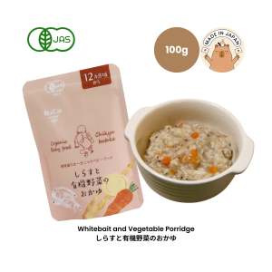 Chikyubatake Toddler Food Pouch 12 Months+ No-Cook Premium Baby Organic Porridge Made in Japan Kinchan Exclusive