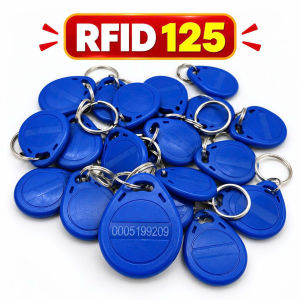 Bịch 100C Thẻ Từ dạng móc khóa RFID Tần Số 125 - Loại có ID sẵn