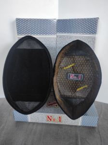Songkok Peci Kopiah NO.1 Polos AC Bludru Hitam Premium