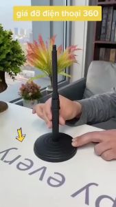 Giá Đỡ Điện Thoại Để Bàn Xoay 360 Độ Cho Bé Học Online Livestream Quay Phim Ghi Hình Đa Năng