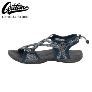 GRITION Navy Outdoor Sandals Stylish Sport Casual Comfort Brethable Adjustable Walking Footwear Sandals