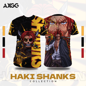 AXGG " OP - Haki Shanks " Anime T-Shirt / Longsleeve