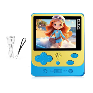 Máy chơi game cầm tay cho trẻ em và người lớn 319 trò chơi cổ điển có thể sạc lại màn hình màu Đồ chơi du lịch lý tưởng