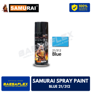 SAMURAI SPRAY PAINT  BLUE 400ML 21/312 QR - 76156819