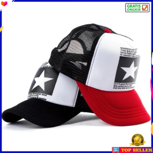 TOPI DISTRO PRIA KEREN TRUCKER JARING CAP COWOK DEWASA KOREA IMPORT BASEBALL HAT IMPORT A3