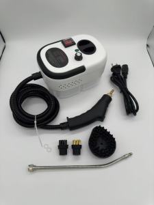 2500w multifunctional high pressure steam cleaner 220v household steam cleaner 15 seconds steam spraying 3bar high pressure steam hand-held air conditioner kitchen hood car toy steam cleaner household cleaning artifact