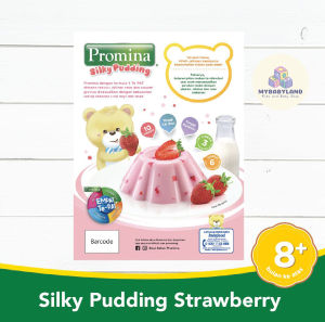 Promina Silky Pudding 8-9bln++ | Pudding 100 gr | Silky Pudding Strawberry | Silky Pudding Chocolate / Cokelat / Coklat | Snack Bayi / Cemilan Camilan Bayi Anak