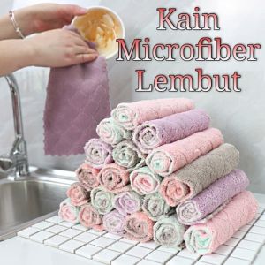 [1 Pcs] Dish Towel Kain Lap Mikrofiber Kain lap Piring Microfiber Serbaguna Anti Minyak