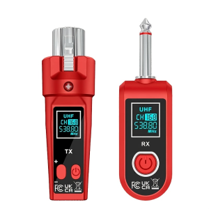 UHF wired to wireless microphone system plug and play wired microphone instantly turns into wireless covering performance karaoke and square dance scenes
