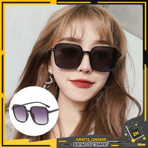 Zaman Now: Kacamata Persegi Bingkai Besar & Kacamata Murah Anti UV