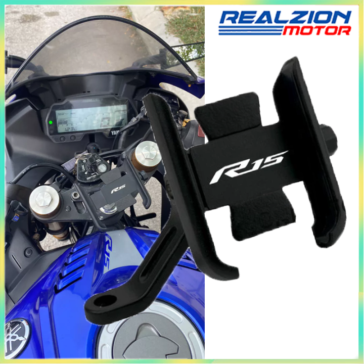 REALZION For YAMAHA YZF R15 V3 V2 V1 Cell Phone Holder
