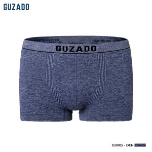Quần sịp nam GUZADO Dáng Trunk Không Đường May Siêu Co Giãn Mềm Mịn Kháng Khuẩn Tốt GBX05