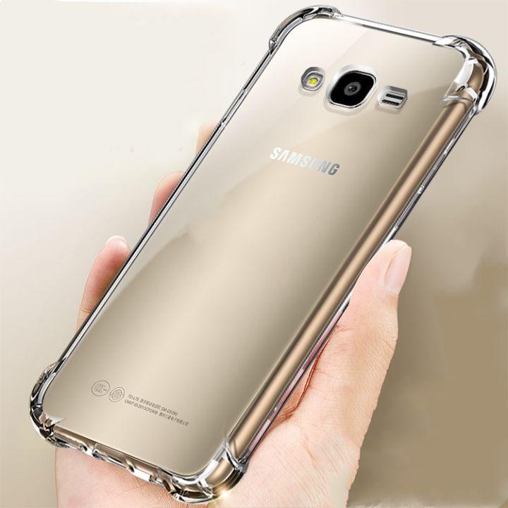 For Samsung Galaxy J7 Core Flexible Soft Rubber Crystal Clear Slim