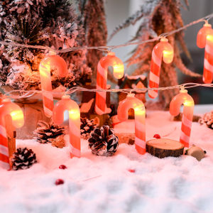 【Wholesale】 LED Warm Light Flashing Walking Stick Strip Lighting Party Christmas Tree Hanging Gifts Room Ambience Fairy Lights