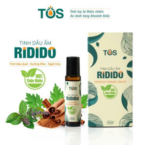 Tinh Dầu Ấm Giảm Đau Cơ Cổ Vai Gáy RIDIDO TCS 15ml - Ấm Sâu Thành Phần Tự Nhiên