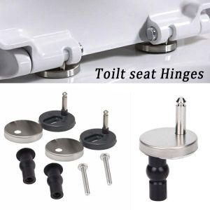 USEFUL TOOL 2Pcs Fit Toilet Seats Bolts Hole Fixing WC Repair Tools Toilt seat Hinges Fasteners Hinges Screws