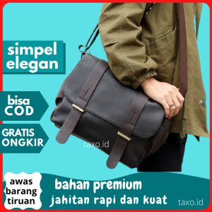 Tas Travel Bagus: Tas Slempang Kulit Pria untuk Kerja, Kuliah, dan Liburan