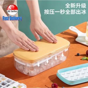 Lazy Silicone Ice Maker/Ice Cube Mold /Ice Storage Box with Lid/Ice Mold Box