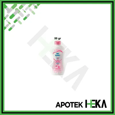 My Baby Powder Sweet Floral - Bedak Bayi Bedak Anak Wangi Bunga Pink
