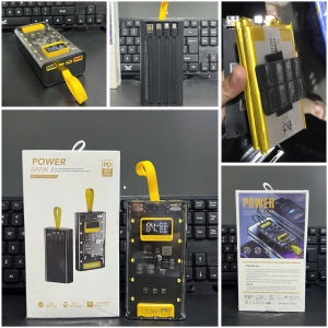 Pin Sạc Dự Phòng DX227 Dung Lượng Thực Tế 15000mAh/ Màn Hình LED Trong Suốt Hỗ Trợ Sạc Nhanh PD 22.5W - Có Đèn