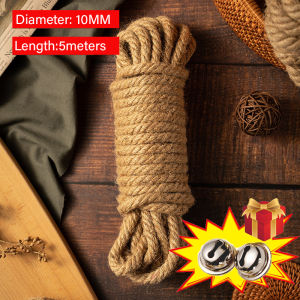 1mm to 10mm Natural Vintage Jute Rope DIY Jute Hemp Sisal Rope Cat Tree Scratching Post Cat Rope Bin