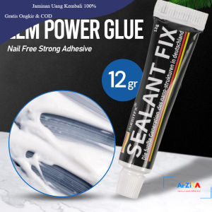 SEALANT FIX Lem Power Glue Nail Free Strong Adhesive 12 gr - SCIE999 - Black