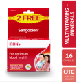 SANGOBION Iron 14+2 Capsules Promo Pack. 