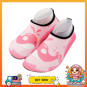 Kids Thick Base Anti-Slip Water Shoe Beach Shoe Swimming Shoe Aqua Shoe Yoga Shoe Kasut Renang Budak 儿童游泳鞋