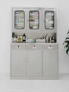 Stainless Steel File Cabinet Cabinet Adjustable Cabinet Drawer Large Capacity Cabinet Storage