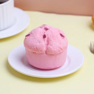 Cute Bread Toast Squishy Squeeze Ball Donuts Slow Rising Rebound Fidget Sensory Toy Anti Stress Relief Toys for Kids Adults Desktop Decor