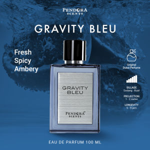 PENDORA SCENTS Gravity Bleu Perfume For Men EDP 100ML | Parfum Pria | Parfum Wangi Tahan Lama | Fresh Woody Warm | Eau de Parfum