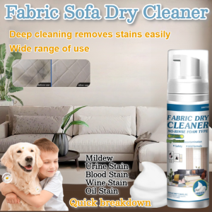 Sofa Mattress Cleaner Free Wash Pet UrineStain-Cleaner Mildew Blood Stain Strong Decontamination Removal Yellow