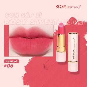 8 Màu Son Sáp Lì Rosy Sweet Love Bền MàuLên Màu Chuẩn 4g