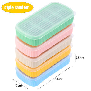 Food Grade Ice Cube Tray with Lid Home Use Soft DIY Ice Blocks Mold Maker Container Pub Wine Whiskey Kitchen Gadgets Reusable