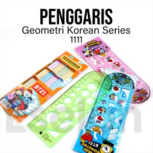 Penggaris Geometri 1111 Fancy Series / Penggaris Geometric